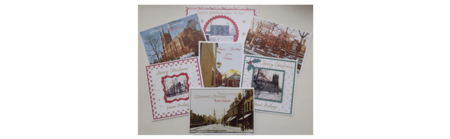 Assorted mix of 6 Christmas cards.