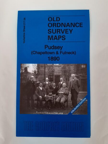Pudsey (Chapletown & Fulneck) 1890 - Coloured